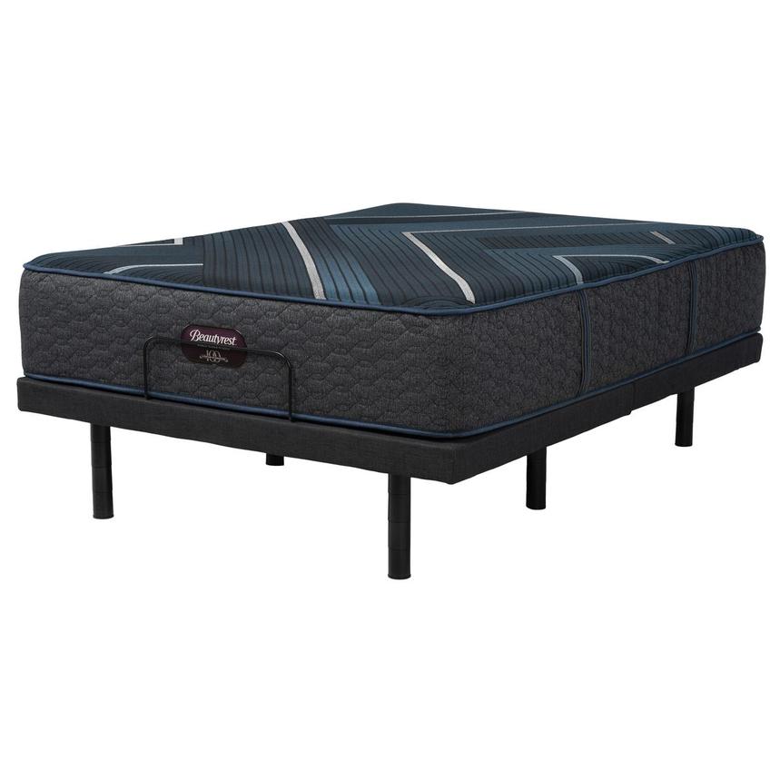 Level Four Plush TT Queen Mattress w/Baselogic Platinum Powered Base by Serta