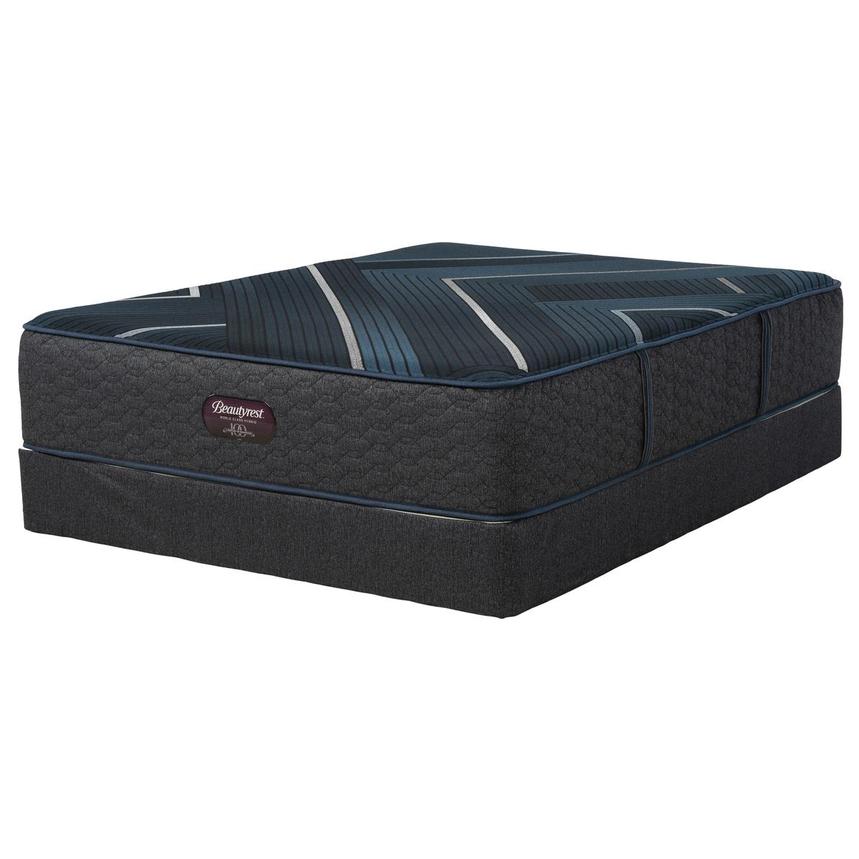 Level Four Plush TT Queen Mattress w/Regular Foundation Beautyrest Black by Simmons  main image, 1 of 4 images.