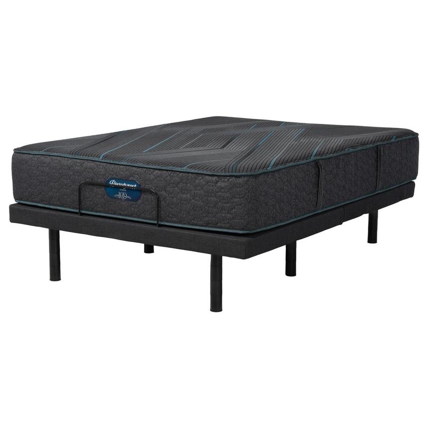 Level Two Hybrid Medium-Firm Queen Mattress w/Motion Renew Powered Base by Serta®  main image, 1 of 5 images.