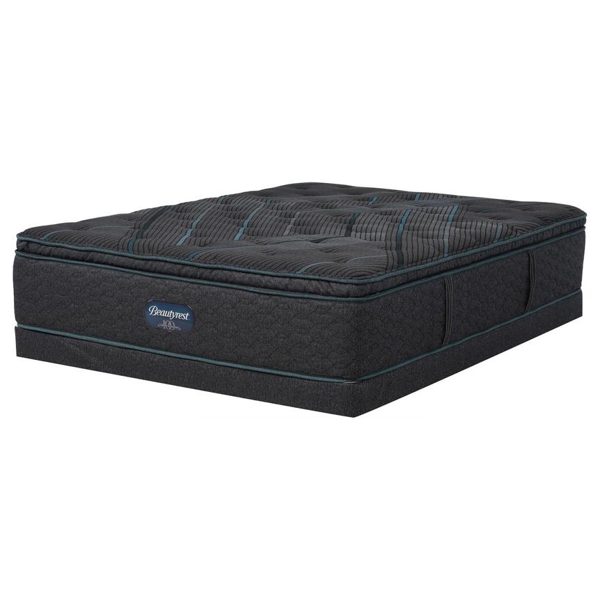 Level Two Plush Queen Mattress w/Low Foundation Beautyrest by Simmons  main image, 1 of 3 images.