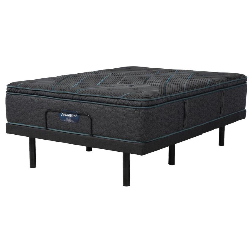Level Two Plush Queen Mattress w/Motion Renew Powered Base by Serta®  main image, 1 of 5 images.