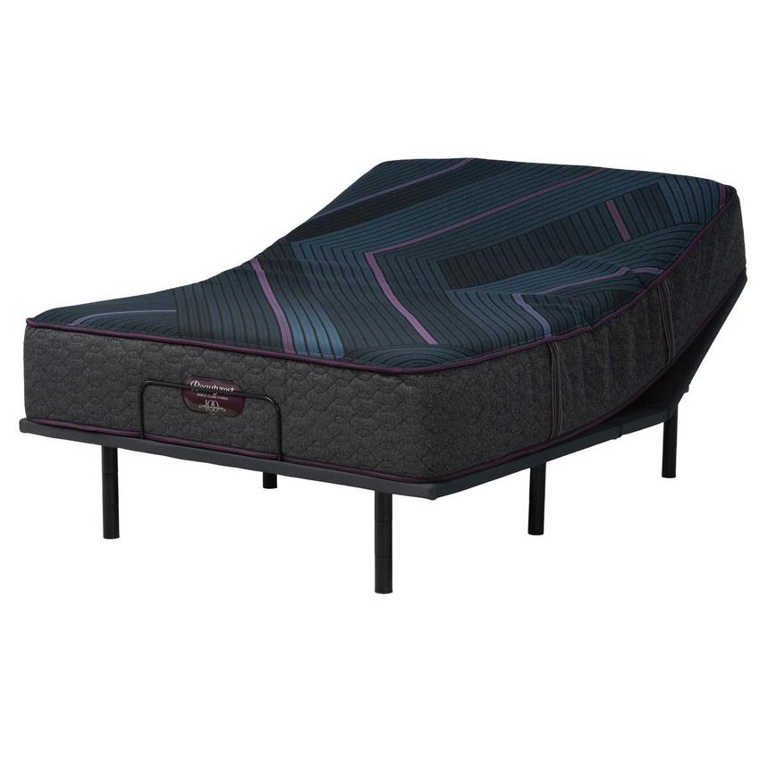 Level Three Hybrid-Plush Queen Mattress w/Baselogic Silver Powered Base by Serta and Beautyrest  alternate image, 2 of 5 images.