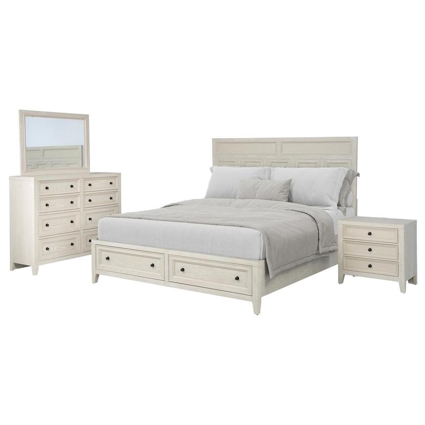 Villa 4-Piece King Bedroom Set  main image, 1 of 5 images.