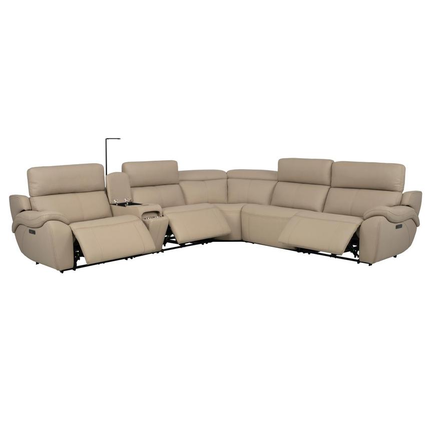 Mars Power Reclining Sectional with 6PCS/3PWR  alternate image, 2 of 14 images.