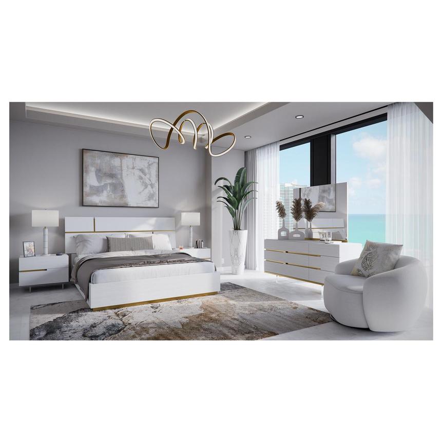 Biancoro King Panel Bed  alternate image, 2 of 8 images.