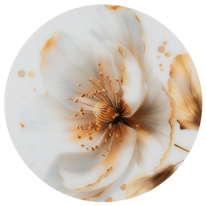 Blanche Blossom Acrylic Wall Art  main image, 1 of 5 images.