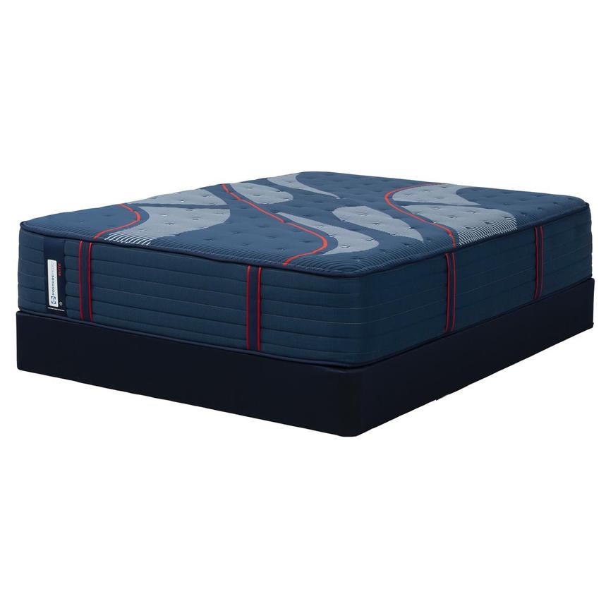 Elite Brenham II Firm Full Mattress w/Regular Foundation by Sealy Posturepedic