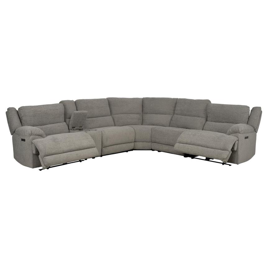 Sahara Power Reclining Sectional with 6PCS/2PWR alternate image, 2 of 11 images.