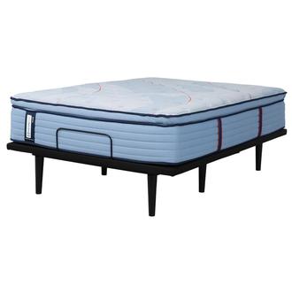 Plus Plainfield EPT Soft King Mattress w/Ease® Powered Base by Stearns & Foster