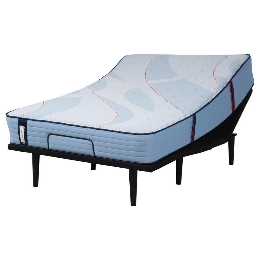 Plus Plainfield Uf King Mattress w/Ease® Powered Base by Stearns & Foster alternate image, 2 of 5 images.