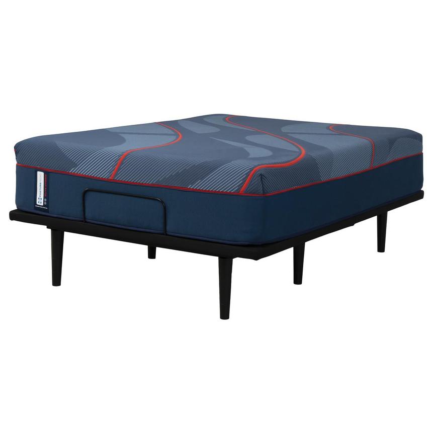 Elite High Point II Hybrid-Soft Queen Mattress w/Ease® Powered Base by Stearns & Foster