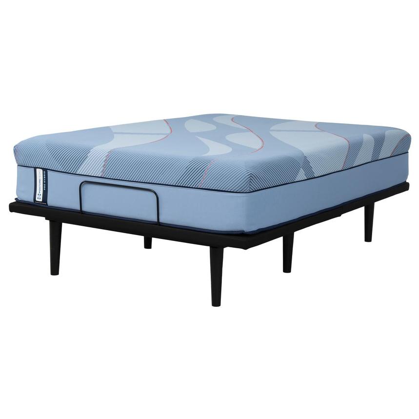 Pro Reno Hybrid-Firm Queen Mattress w/Ease® Powered Base by Stearns & Foster