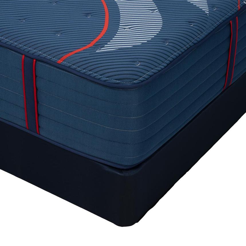 Elite Brenham II Firm Queen Mattress w/Regular Foundation by Sealy Posturepedic alternate image, 2 of 4 images.