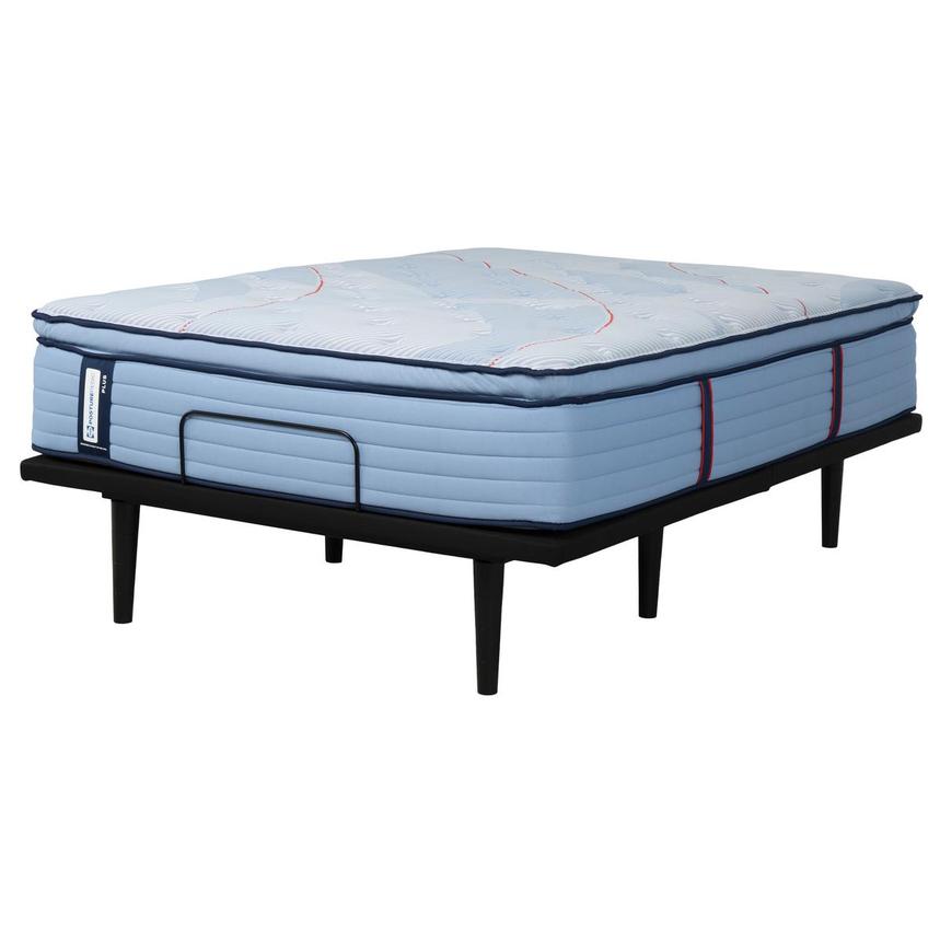 Plus Plainfield EPT Soft Twin XL Mattress w/Ease® Powered Base by Stearns & Foster