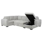 Monty Sleeper Sectional w/Right Chaise  alternate image, 3 of 12 images.
