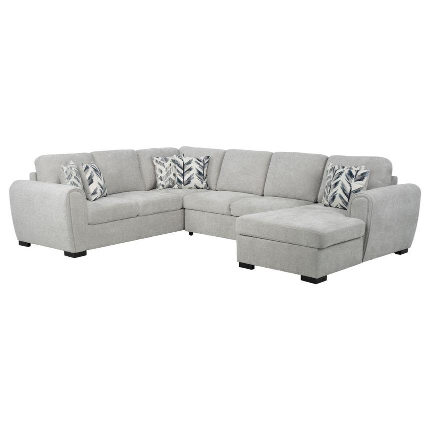 Monty Sleeper Sectional w/Right Chaise  main image, 1 of 12 images.