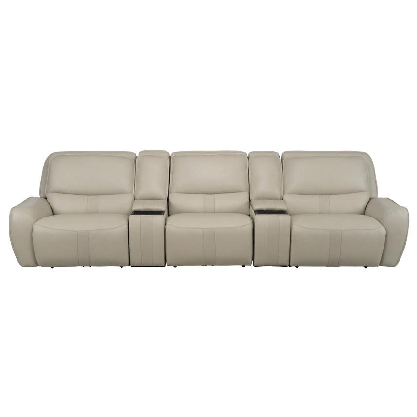 Tango Home Theater Leather Seating with 5PCS/2PWR  main image, 1 of 14 images.