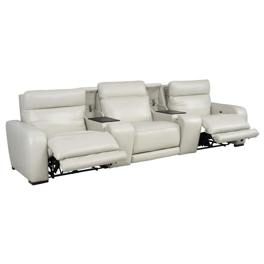 Rumba Home Theater Leather Seating with 5PCS/2PWR  alternate image, 3 of 16 images.