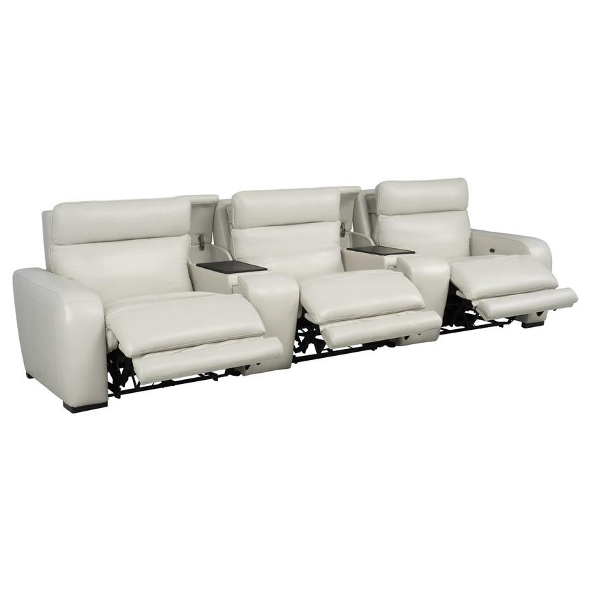 Rumba Home Theater Leather Seating with 5PCS/3PWR  alternate image, 3 of 15 images.