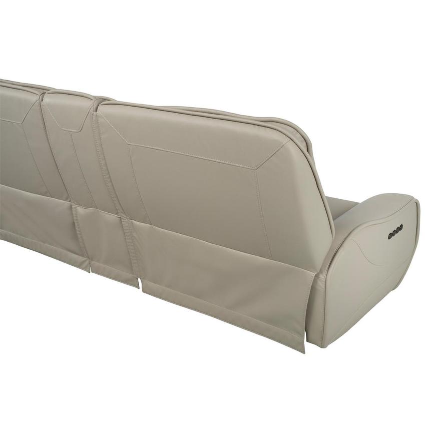 Tango Leather Power Reclining Sectional with 6PCS/3PWR  alternate image, 5 of 15 images.