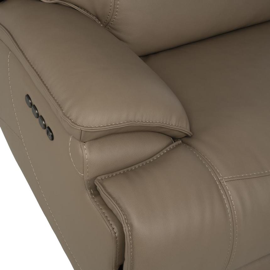 Mambo Leather Power Reclining Sectional with 6PCS/2PWR  alternate image, 11 of 12 images.