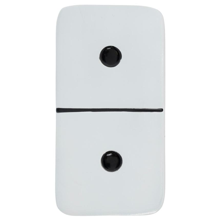 Dominos White Sculpture Set of 3 | El Dorado Furniture