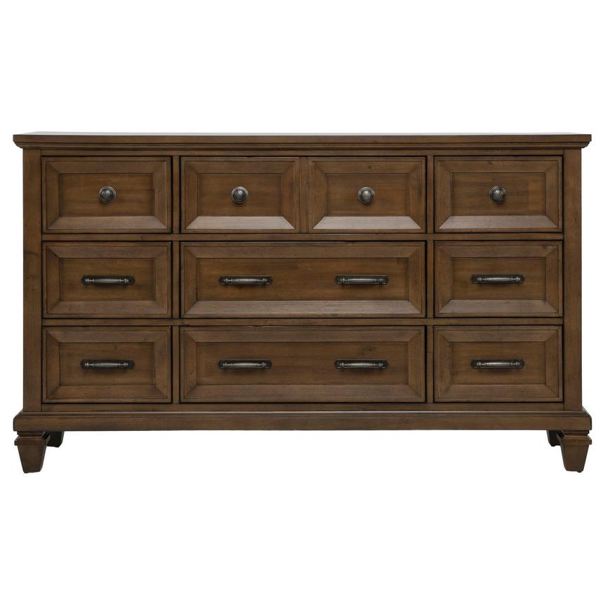 Marisol Brown 4-Piece King Bedroom Set  alternate image, 4 of 5 images.