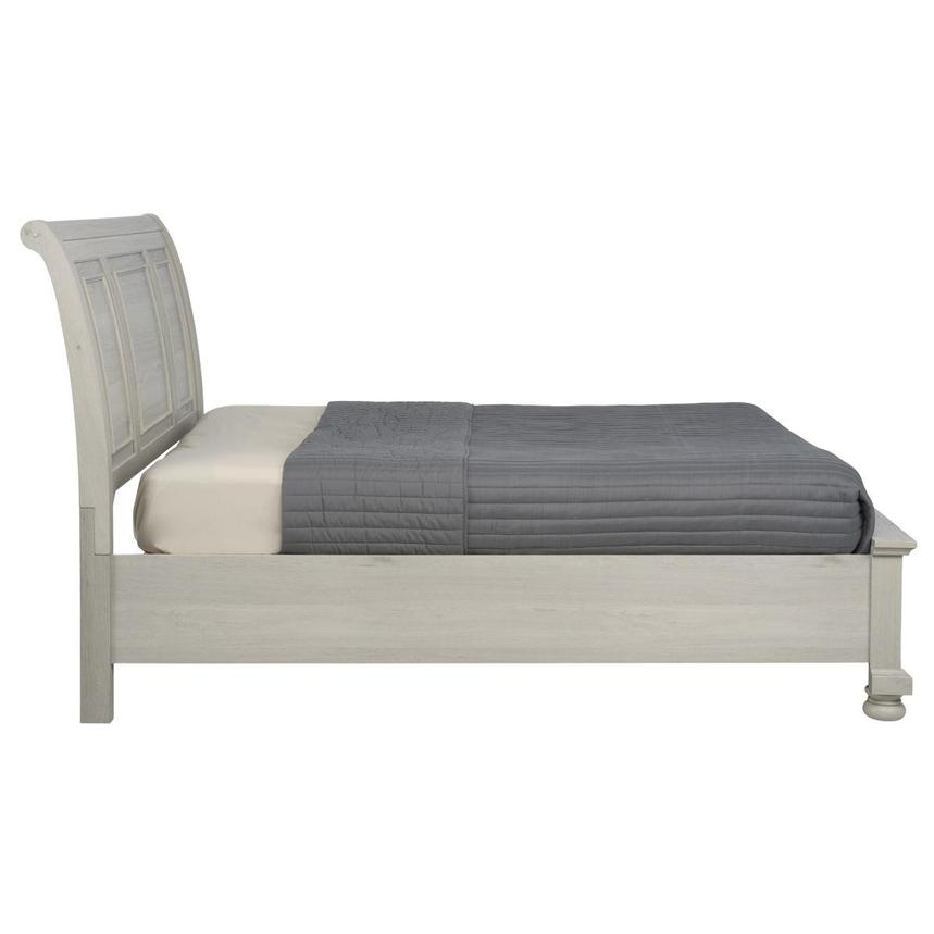 Lenox Grey Full Storage Bed alternate image, 4 of 9 images.