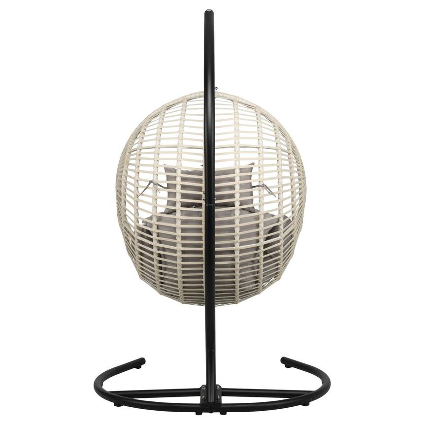 Globe White Hanging Chair  alternate image, 4 of 8 images.