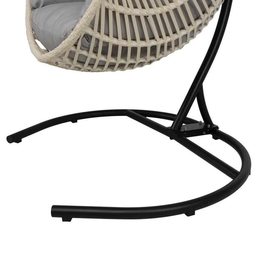 Globe White Hanging Chair  alternate image, 6 of 8 images.