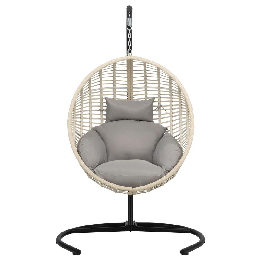 Globe Gray Hanging Chair  alternate image, 2 of 8 images.