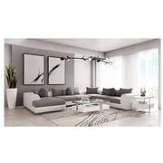 Hanna Sectional Sofa w/Right Chaise  alternate image, 2 of 7 images.