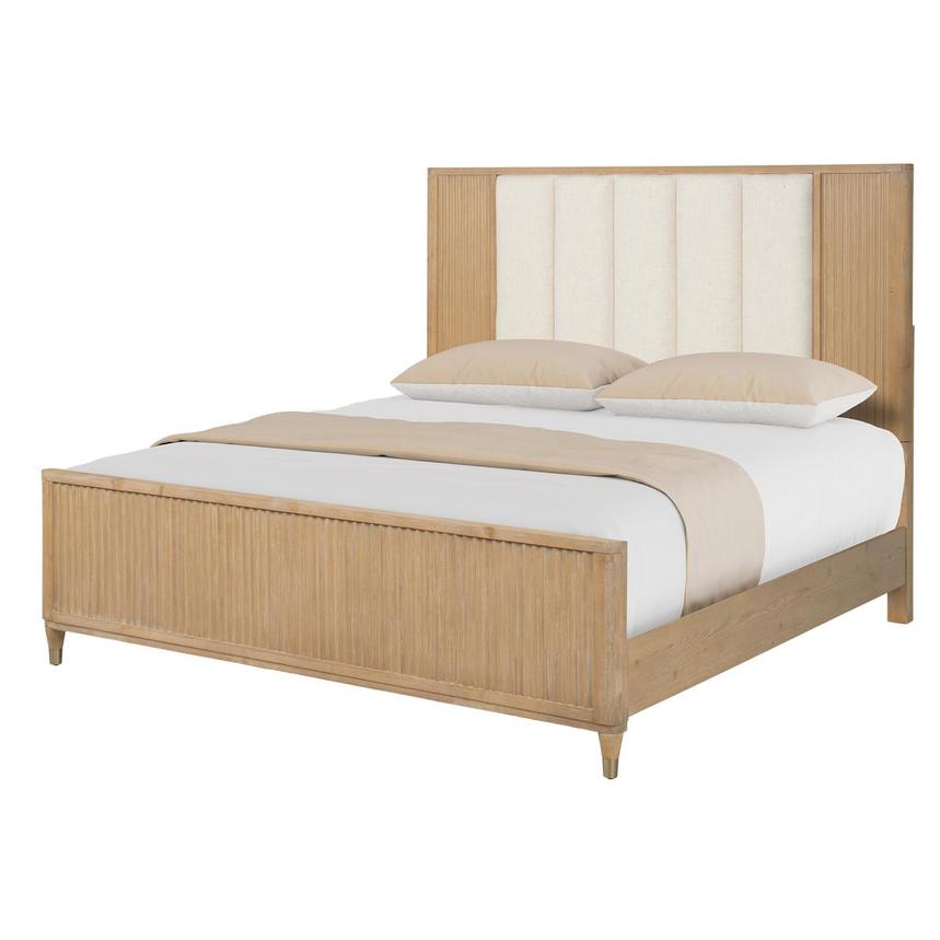 Sundance King Upholstered Panel Bed  main image, 1 of 6 images.