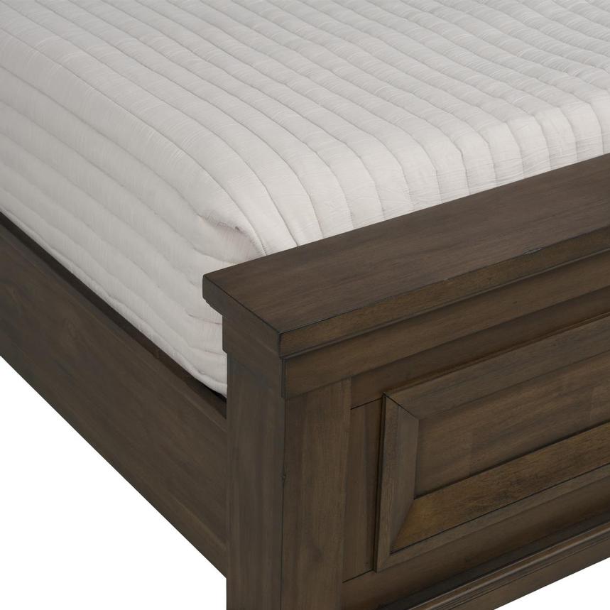 Marisol Brown King Panel Bed alternate image, 5 of 7 images.