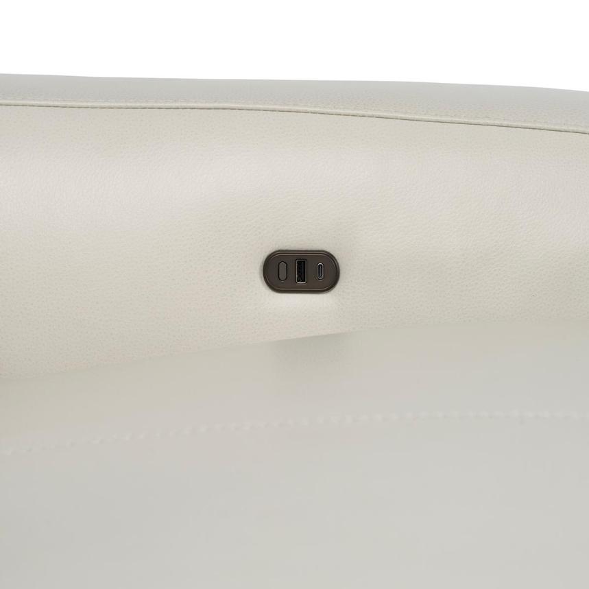 Rumba Leather Power Reclining Sectional with 5PCS/2PWR  alternate image, 11 of 12 images.