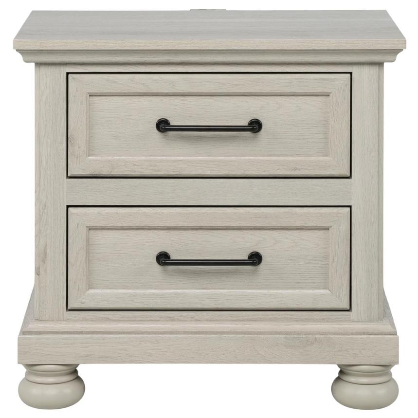 Arcadia Gray Nightstand  main image, 1 of 10 images.