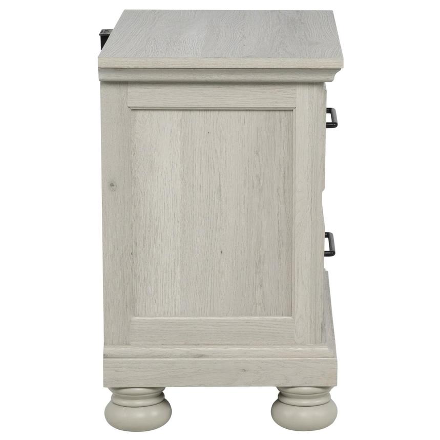 Lenox Grey Nightstand alternate image, 4 of 10 images.