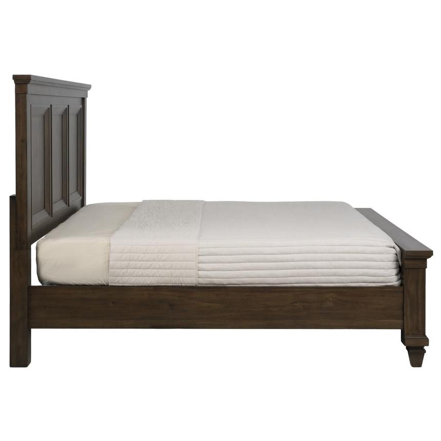 Marisol Brown Queen Panel Bed  alternate image, 4 of 7 images.