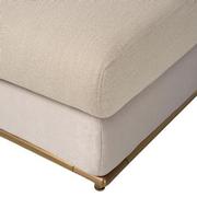 Hanna Beige Sectional Sofa w/Right Chaise  alternate image, 9 of 12 images.