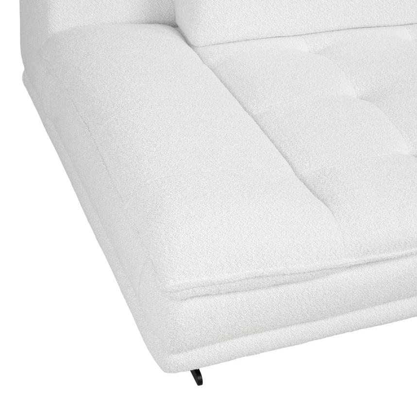 Belana White Swivel Sofa  alternate image, 11 of 13 images.