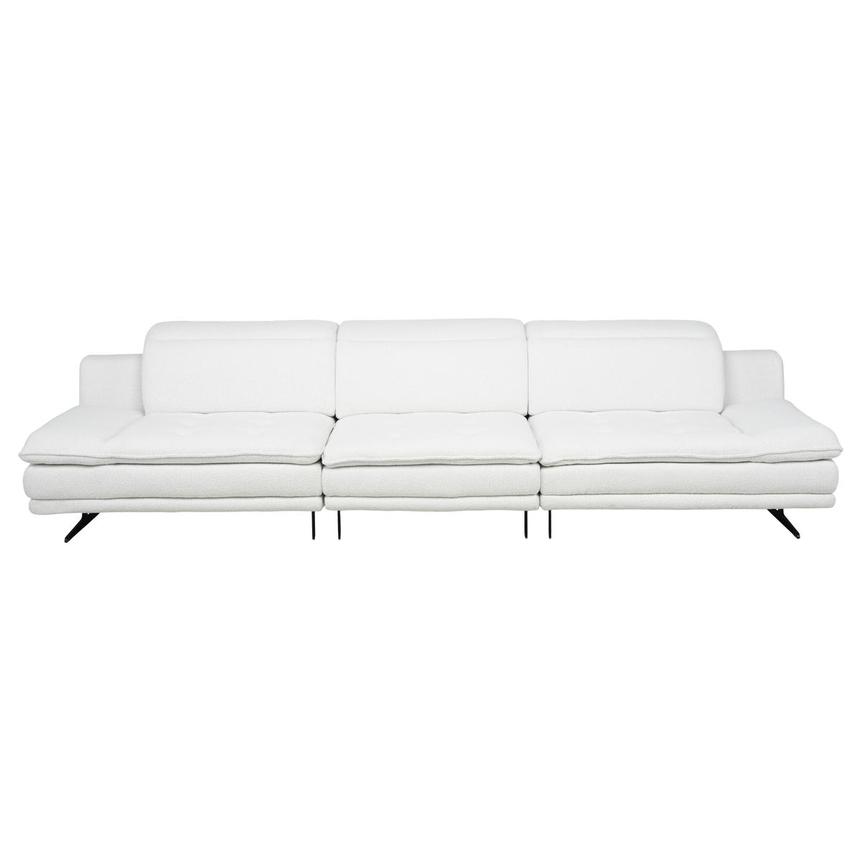 Belana White Swivel Sofa  main image, 1 of 13 images.