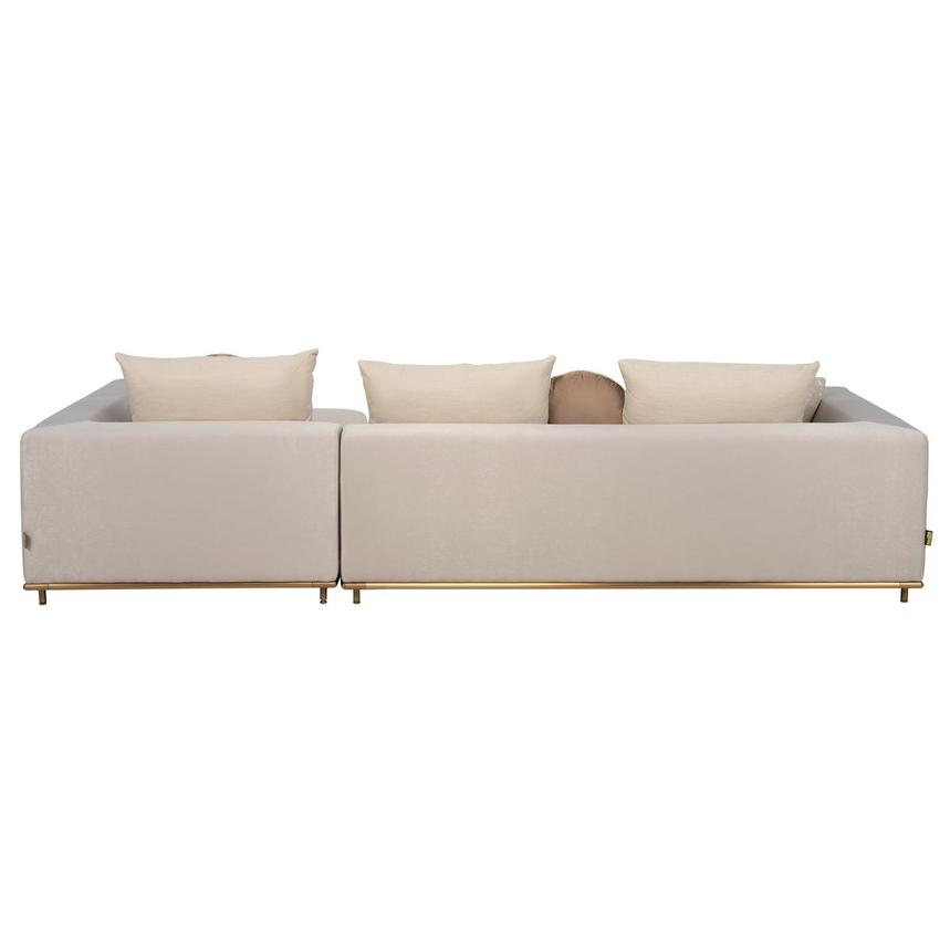 Hanna Beige Corner Sofa w/Right Chaise alternate image, 4 of 11 images.