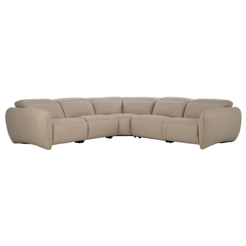 Baloo Leather Power Reclining Sectional with 5PCS/2PWR  main image, 1 of 8 images.