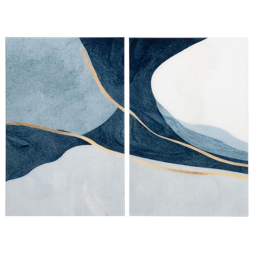 Gilded Ocean Acrylic Wall Art  main image, 1 of 4 images.