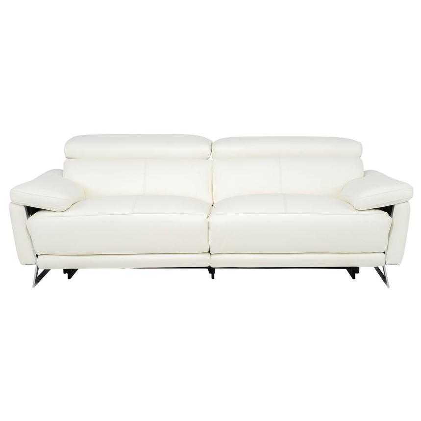 Gabriel White Power Reclining Sofa