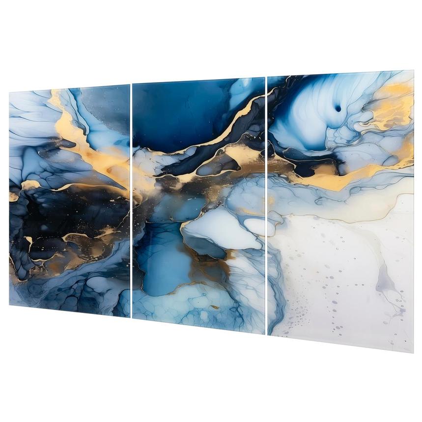 Oceanic Gold Acrylic Wall Art alternate image, 2 of 4 images.