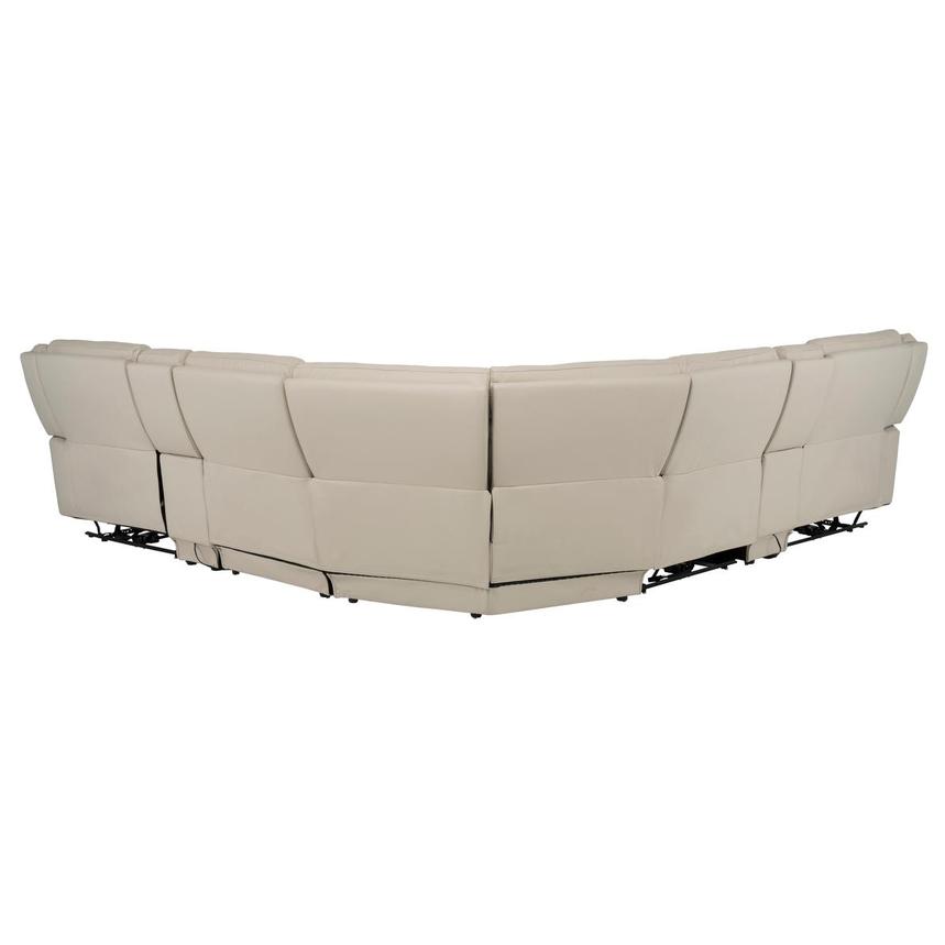 Benjamin Leather Sectional Sofa with 7PCS/3PWR  alternate image, 5 of 14 images.