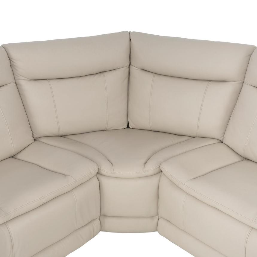 Benjamin Leather Sectional Sofa with 5PCS/3PWR  alternate image, 6 of 10 images.