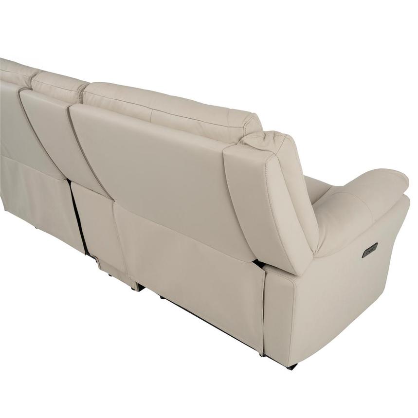 Benjamin Leather Sectional Sofa with 6PCS/2PWR alternate image, 4 of 12 images.