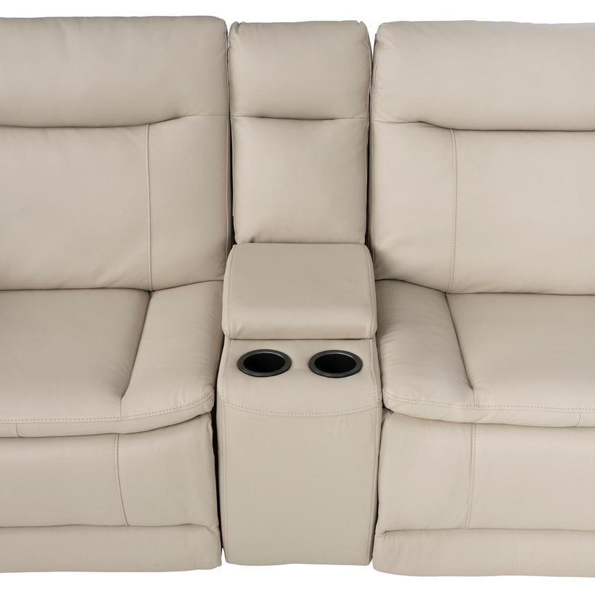 Benjamin Leather Sectional Sofa with 7PCS/3PWR  alternate image, 10 of 14 images.